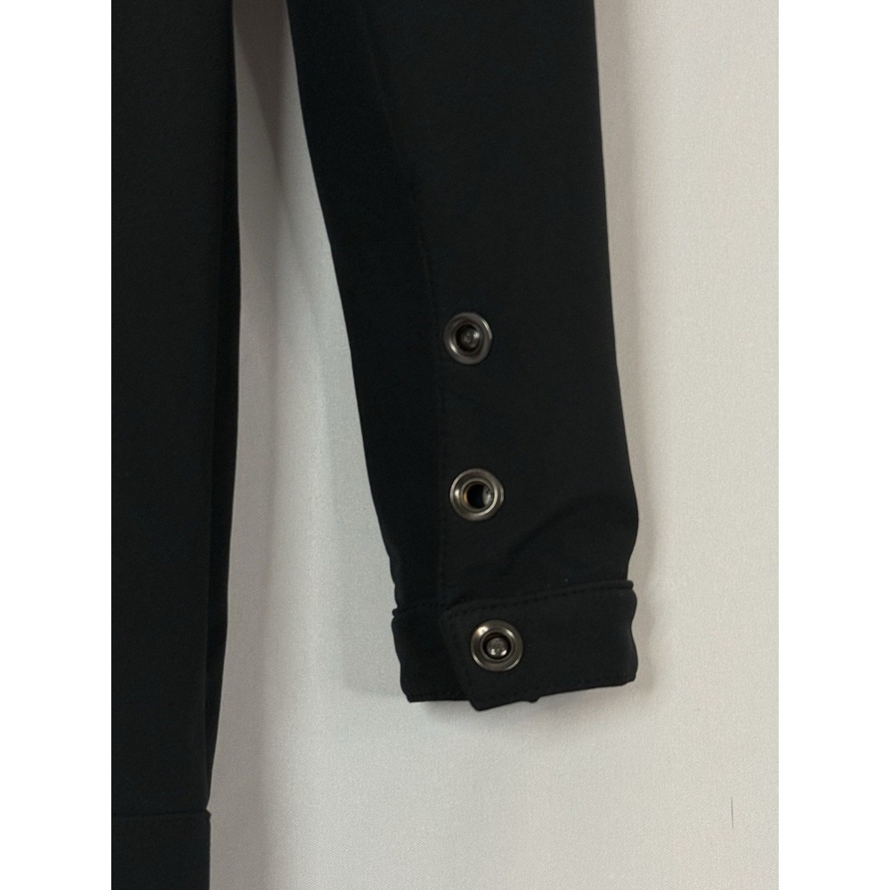 OGIO Intake Trench Black Jacket Womens Small LOG504 Full Zip Lined Cadet Collar - Picture 6 of 8
